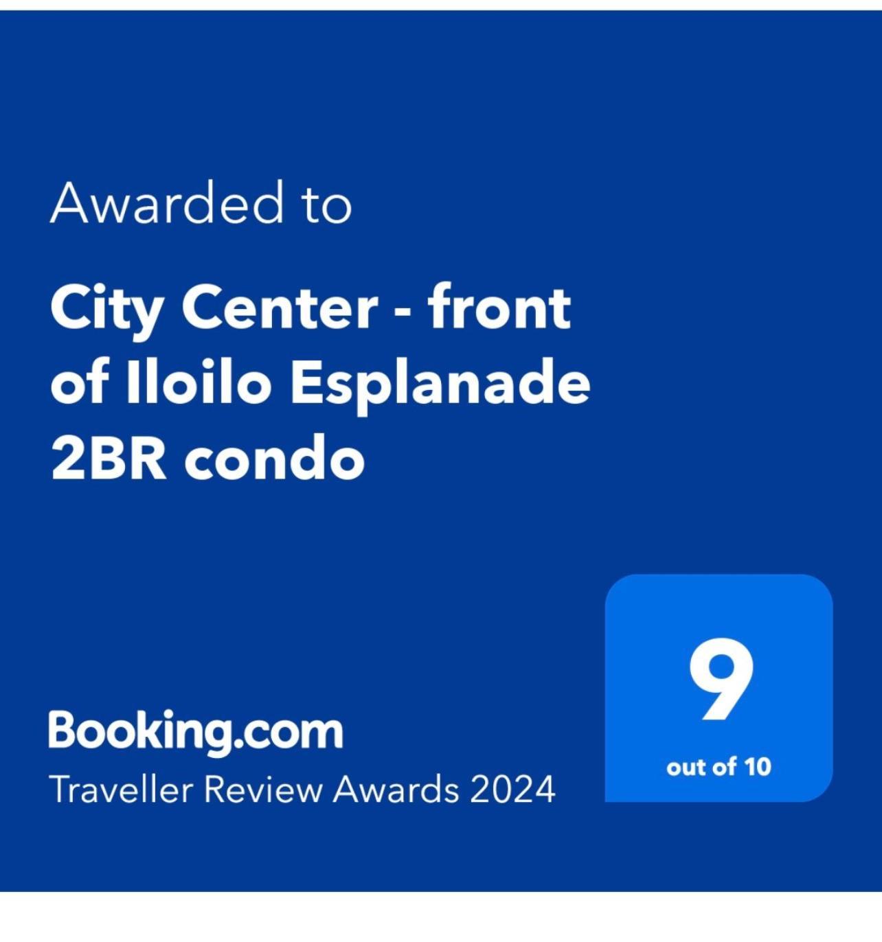 City Center - Front Of Iloilo Esplanade 2Br Condo Exterior photo